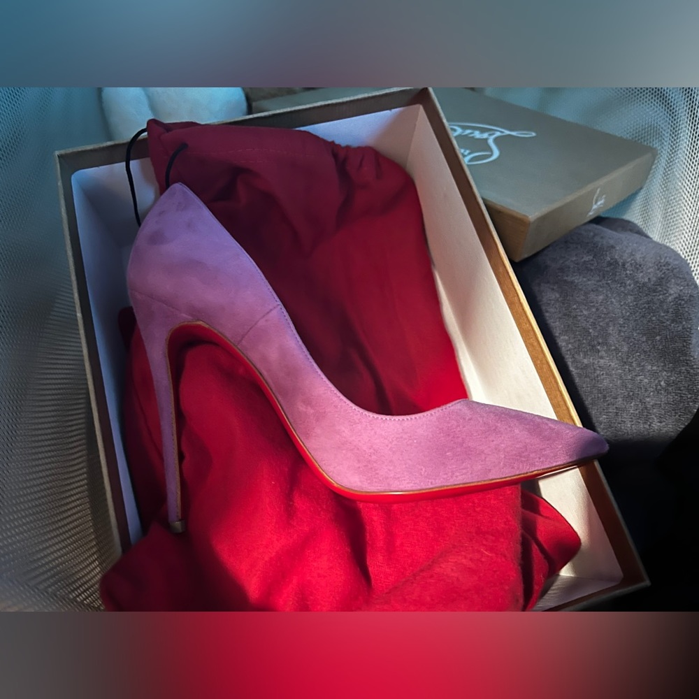 Purple So Kate Suede 120 Violet